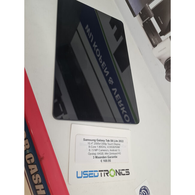 Samsung Samsung Galaxy Tab S6 Lite 2022 Editie - 64GB 4G/LTE  (8439)