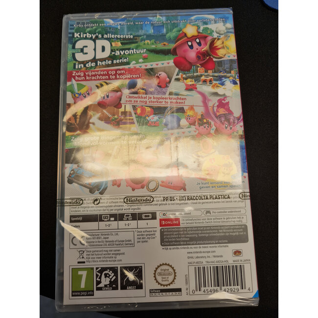 Nintendo Kirby En De Vergeten Wereld - Nieuw Geseald