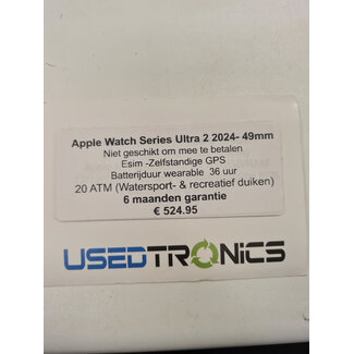 Apple Apple Watch Series Ultra 2 2024- 49mm 11758