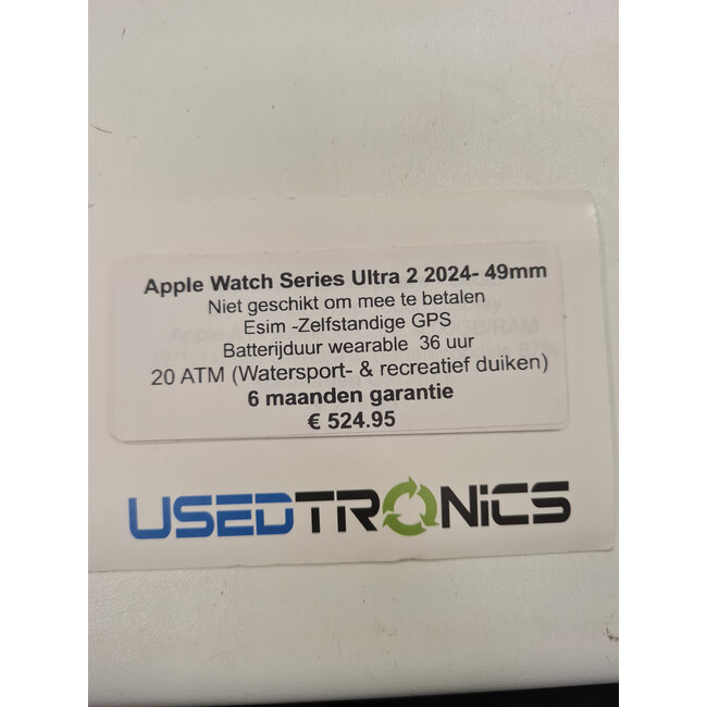 Apple Apple Watch Series Ultra 2 2024- 49mm 11758