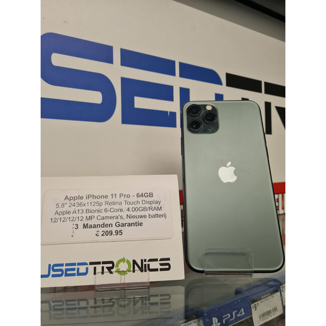 Apple Apple iPhone 11 Pro Groen - 64GB (11587)