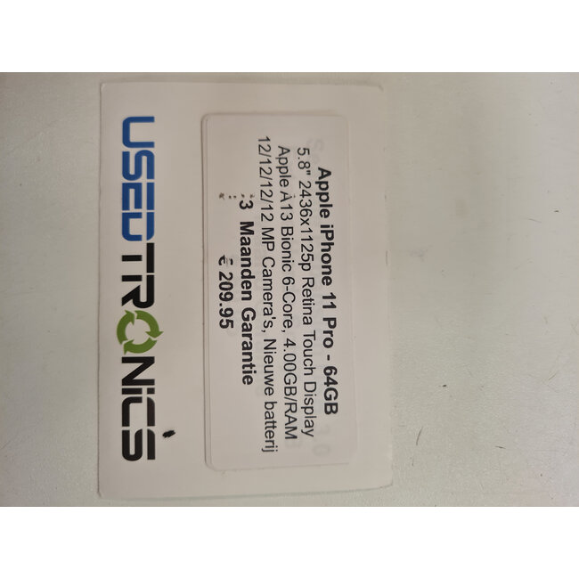 Apple Apple iPhone 11 Pro Groen - 64GB (11587)