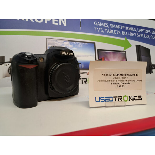 Nikon AF-S NIKKOR 50mm 1:1.8G lens (9348)