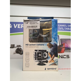 OK [Accessoires] Gembird ACAM-04 HD Action Camera NIEUW - Zwart