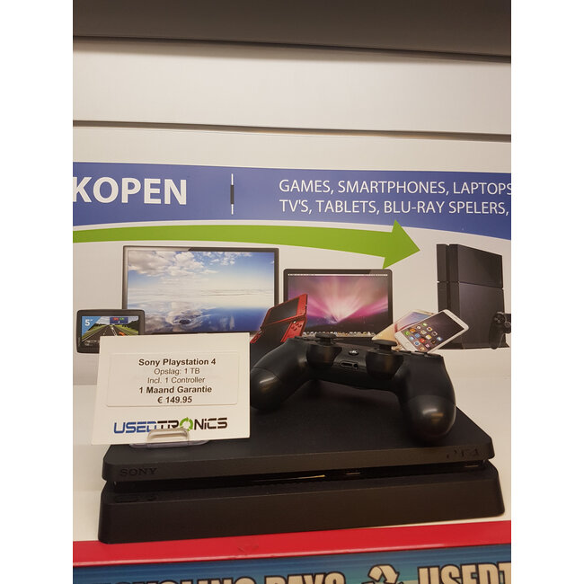 Sony Sony Playstation 4 Slim 1TB - Inc Controller 11725