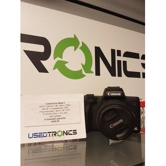 Canon Canon EOS M50 Mark II + EF-M 15-45mm  11737 Inc Extra lader