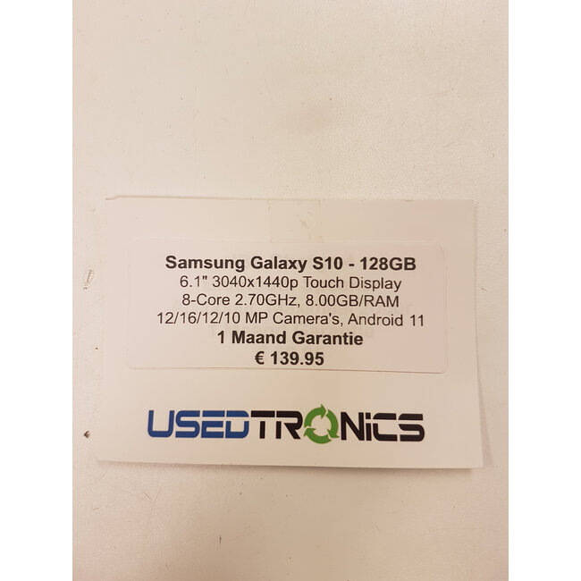 Samsung Samsung Galaxy S10 - 128GB (11765)