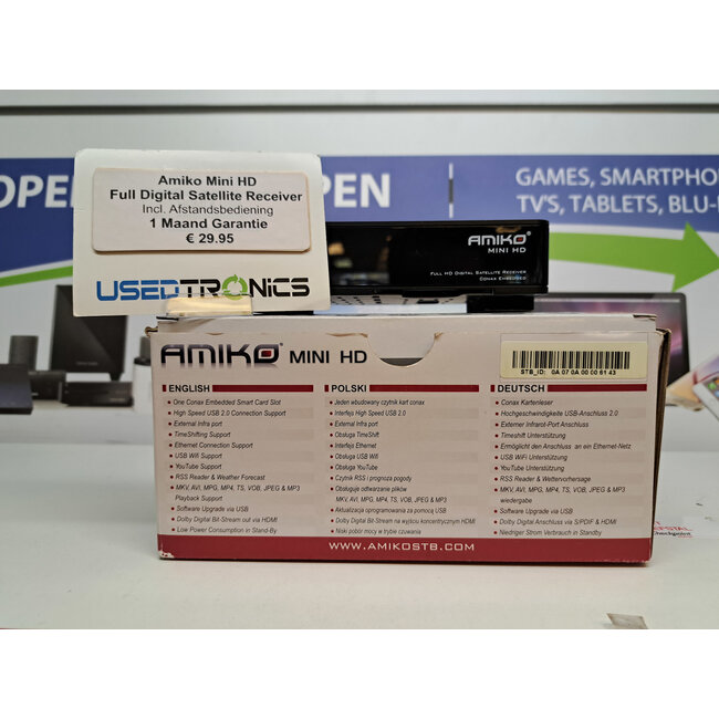Amiko Amiko Mini HD -Incl. Afstandsbediening (7643)