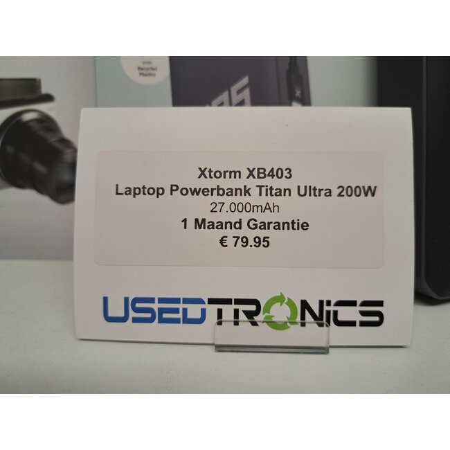Xtorm XB403 Laptop Powerbank Titan Ultra 200W - 27.000mAh (11088)