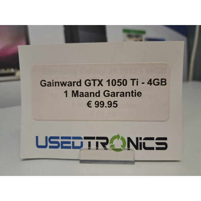 MSI Gainward GTX 1050 Ti - 4GB (8687)