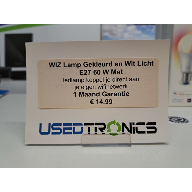 WIZ Lamp Gekleurd en Wit Licht E27 60 W Mat