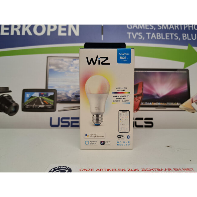 WIZ Lamp Gekleurd en Wit Licht E27 60 W Mat