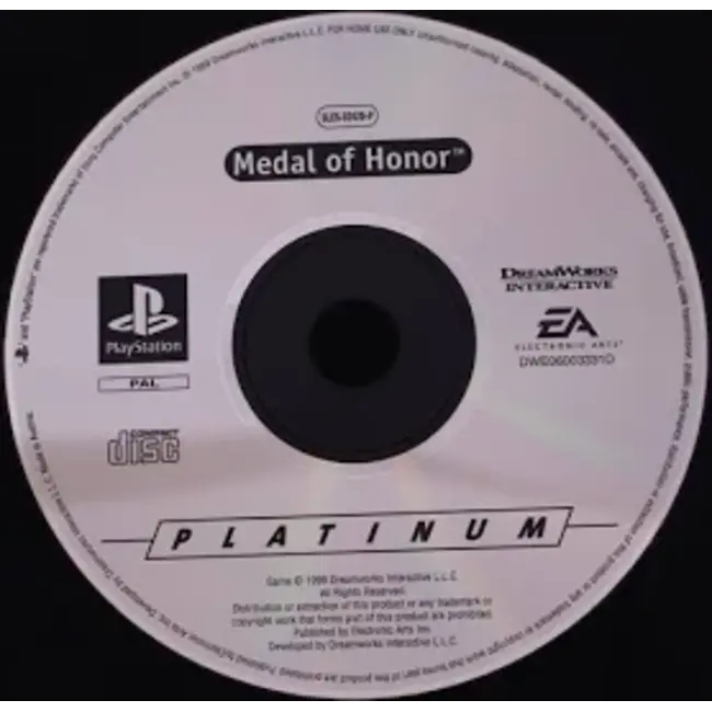 PS1 Medal of Honor Playstation 1 PS1 Disc Only- PS1