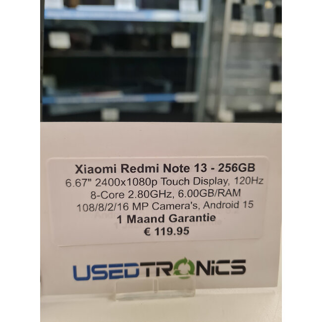 Xiaomi Xiaomi Redmi Note 13 - 256GB (11813)