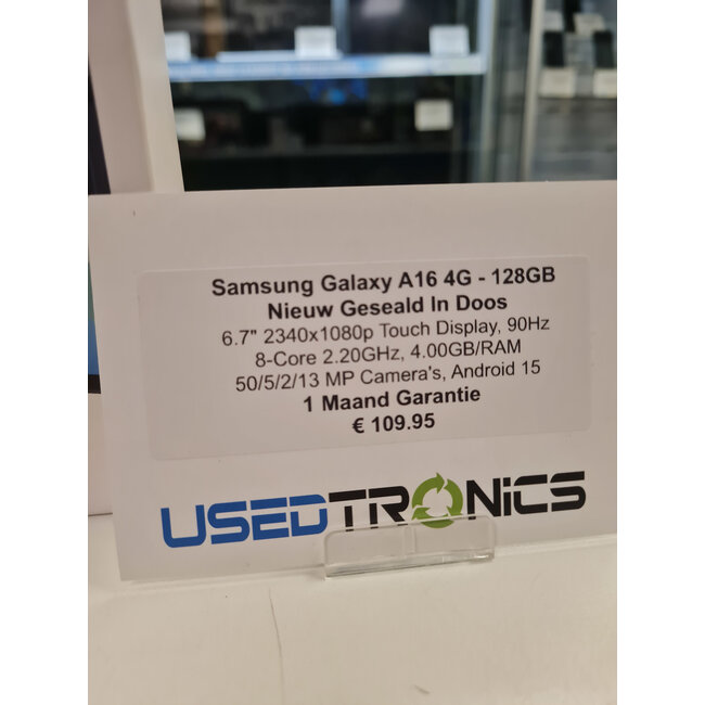 Samsung Samsung Galaxy A16 4G (12670) Nieuw Geseald In Doos