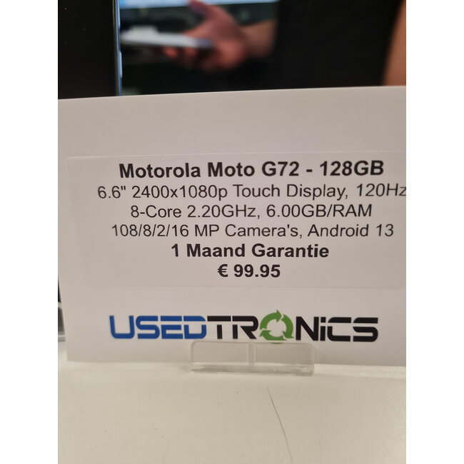 Motorola Motorola Moto G72 - 128GB (11843)