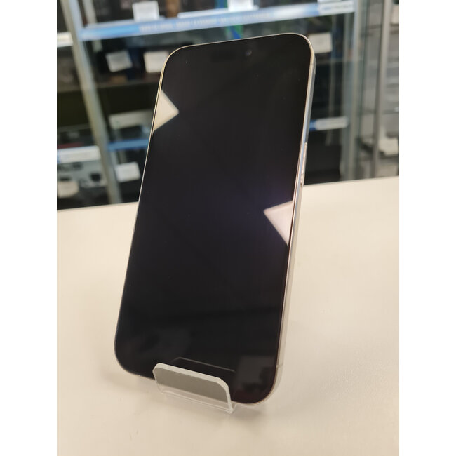 Apple Apple iPhone 15 Pro Wit - 128GB (11848) Batterijconditie 89%