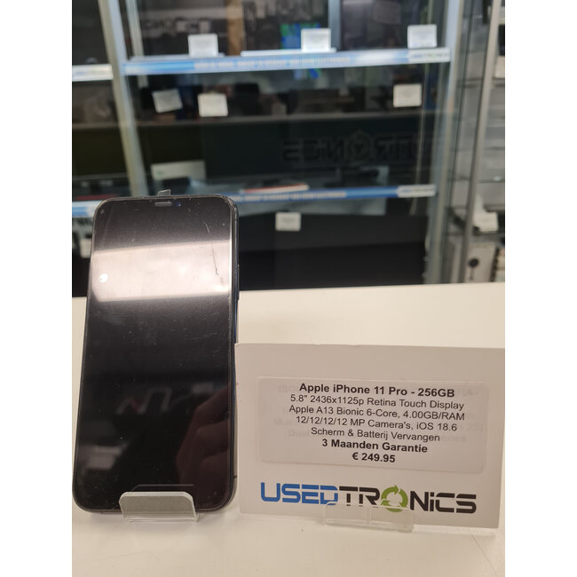 Apple Apple iPhone 11 Pro - 256GB  (11756) Nieuw Scherm & Batterij