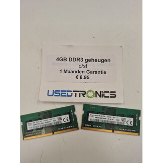 4GB DDR3 geheugen