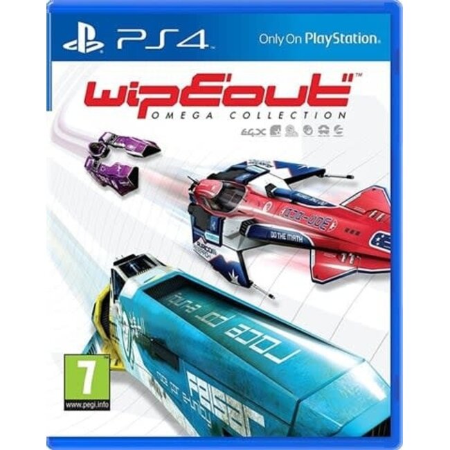 PS4 WipEout Omega Collection