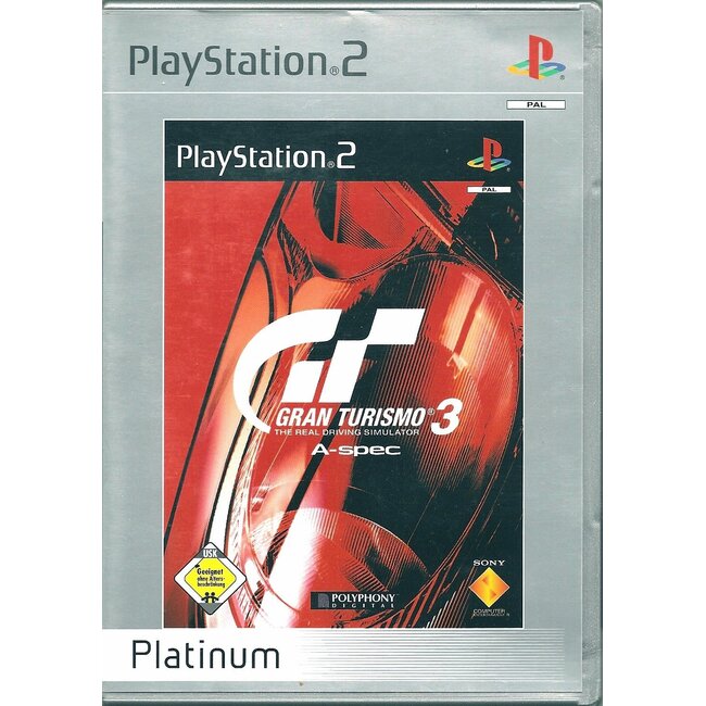 PS2 Gran Turismo 3 A-spec - PS2