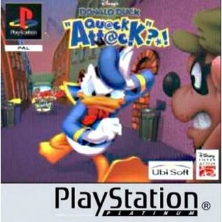 PS1 Disney's donald duck quack attack -PS1