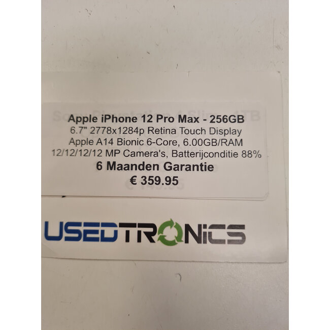 Apple Apple iPhone 12 Pro Max 256GB (11859)