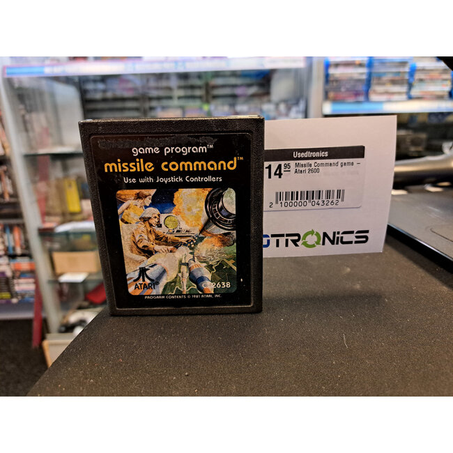 Apple Missile Command game - Atari 2600