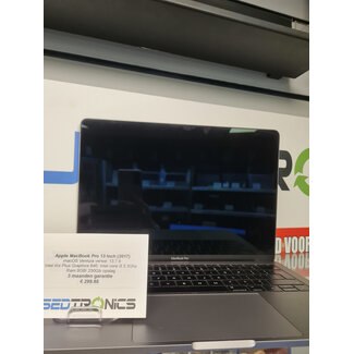 Apple Apple Macbook Pro 2016 - TouchBar (10679) Intel Core i5 | 8GB/RAM | 256GB/SSD | Cycli: 337