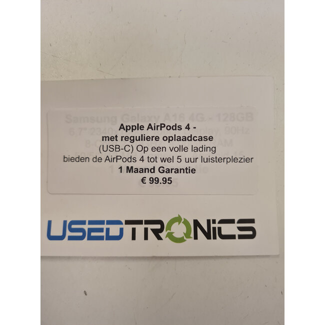 Apple AirPods 4th Gen A3050+A3058