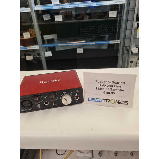 Focusrite Focusrite Scarlett Solo 2nd Gen (11864)