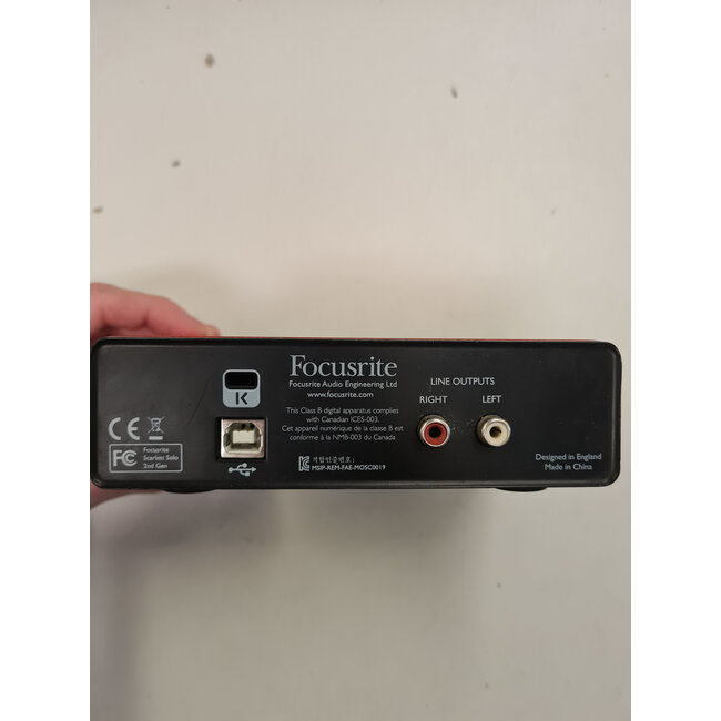 Focusrite Focusrite Scarlett Solo 2nd Gen (11864)