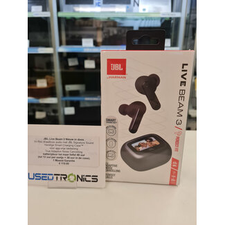 jbl JBL Live Beam 3 Oordopjes Zwart Nieuw in doos