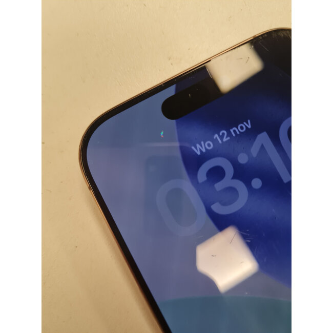 Apple Apple iPhone 16 Pro 128GB (11888) Dessert Titanium | Batterijconditie 99% | Cycli: 225 | Dode Pixel In Scherm
