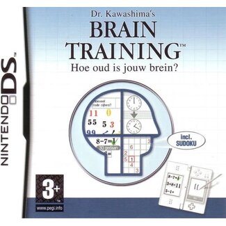 Dr. Kawashima's Brain Training (losse cassette) - NintendoDS