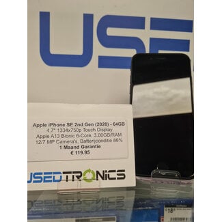 Apple Apple iPhone SE 2nd Gen 2020 - 64GB   11833