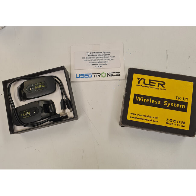 TR-U1 Wireless System Draadloos gitaarspelen 11828