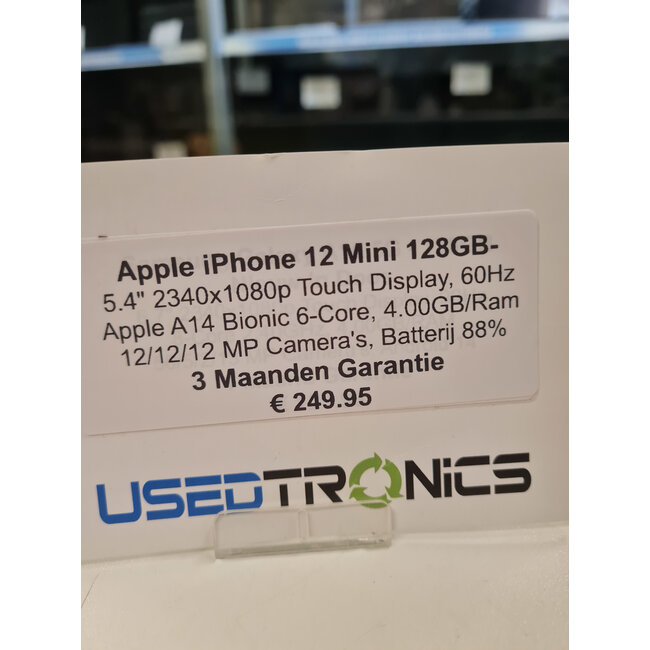 Apple Apple iPhone 12 Mini - 128GB (11732) Gebruikte Staat