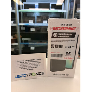 Samsung Samsung Galaxy A26 5G - 128GB (11992) Nieuw Met Screenprotector
