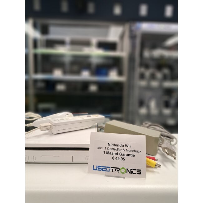 Nintendo Nintendo Wii - 1 Controller & Nunchuck (11986)