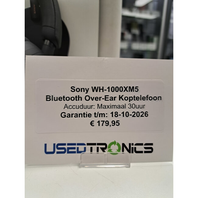 Sony Sony WH-1000XM5 (11999) Garantie t/m: 18-10-2026