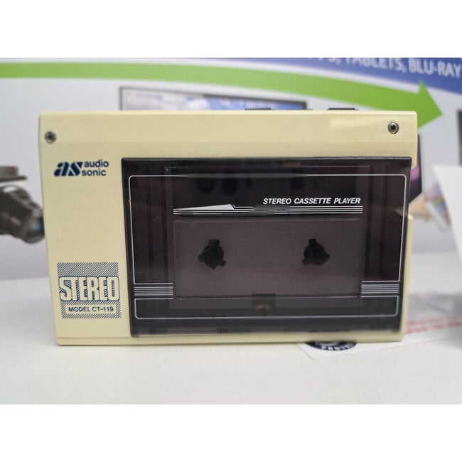 AS Audio Sonic CT-119 Walkman Cassette Player