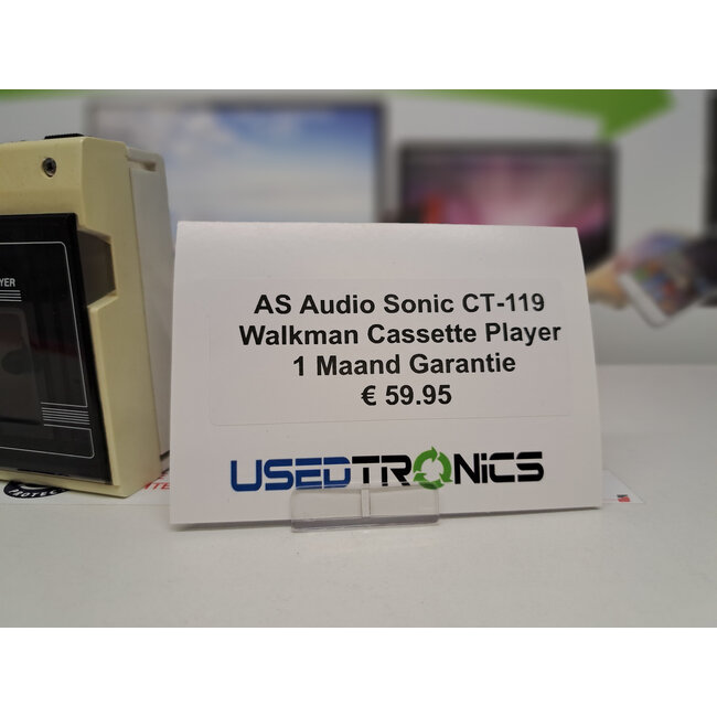 AS Audio Sonic CT-119 Walkman Cassette Player