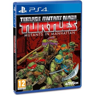 PS4 Teenage Mutant Ninja Turtles 1 - SNES (Super Nintendo) inc Boekje
