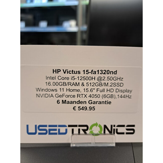 HP HP Victus 15-fa1320nd (12065) Intel Core i5 12th Gen | 16GB/RAM | RTX 4050 (6GB)