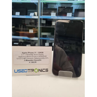 Apple Apple IPhone 11 128GB (11195) Batterijconditie 83%