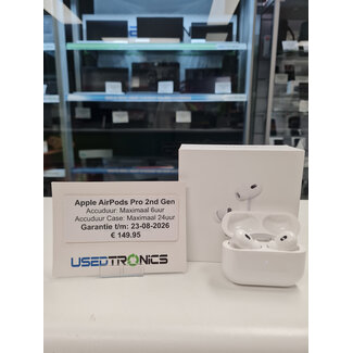 Apple Apple Airpods Pro 2nd Gen (12099) Garantie t/m: 23-08-2026