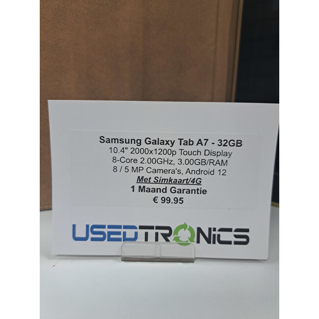 Samsung Samsung Galaxy Tab A7 4G - 32GB (12103)