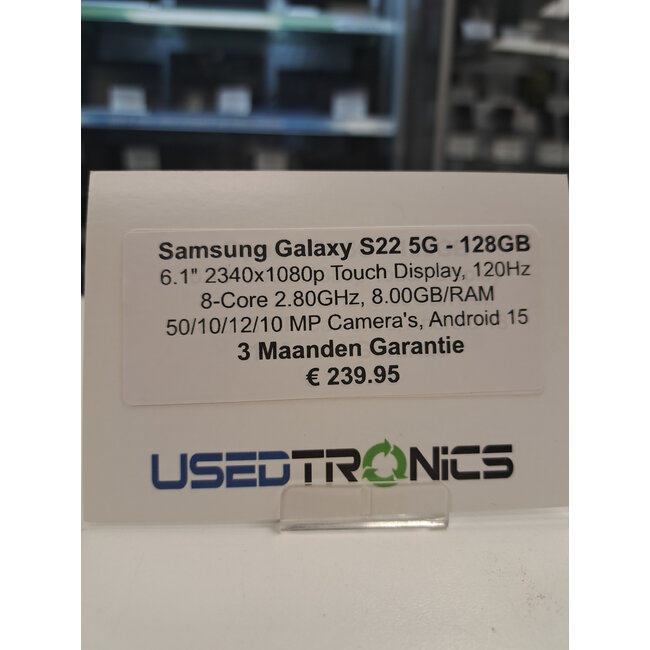 Samsung Samsung Galaxy S22 128GB - Paars (12113)