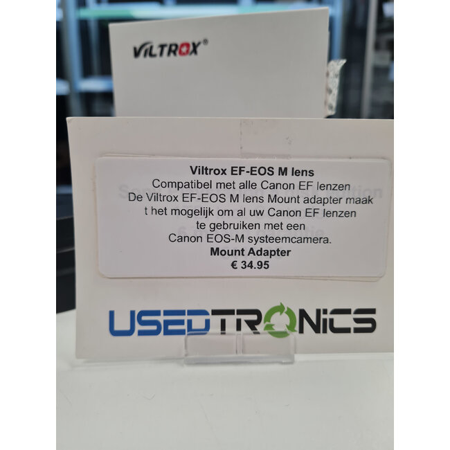 Viltrox EF-EOS M lens